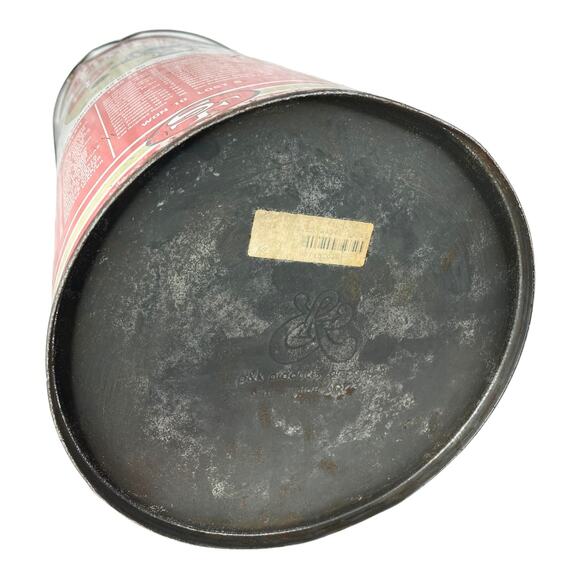 Vintage P&K San Francisco 49ers Metal TRASH CAN 19” Super Bowl XXIII Champions - Picture 8 of 16